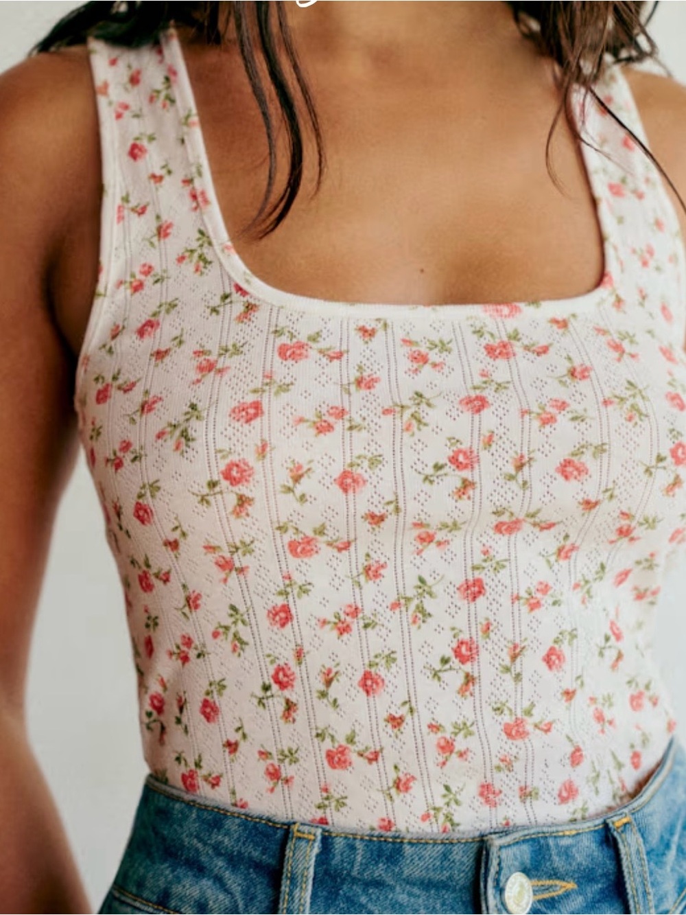 Sezane Juan Pointelle Mady Print